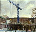 Beautiful Landscapes Paintings of ROM Construction in Toronto, Ontario
