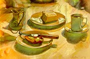 paintings of food still life